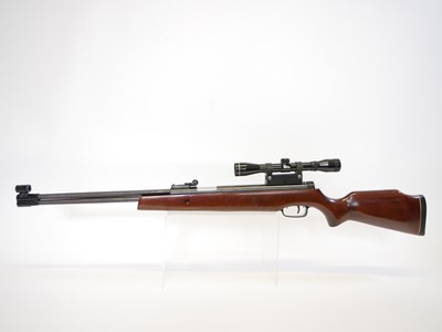 Lot 159 - SMK XS36-2 .22 underlever air rifle and scope