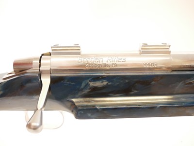 Lot 447 - Borden 6mm PPC bolt action bench rest rifle LICENCE REQUIRED