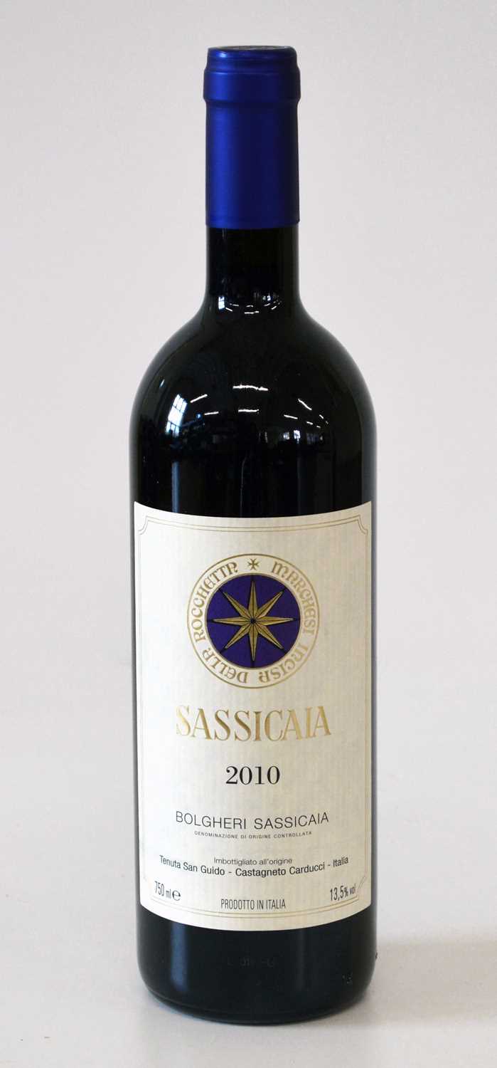 Lot 27 - 1 bottle Sassicaia Tenuta San Guido Bolgheri 2010 (i/n)