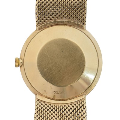 Lot 173 - A 1960s 9ct gold Eterna-Matic Centenaire automatic wristwatch
