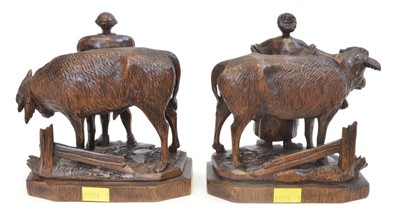 Lot 86 - Pair of Black Forest Figures