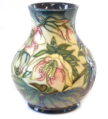 Lot 42 - Moorcroft Hellebore Pattern Vase