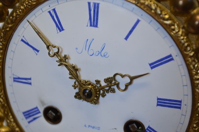 Lot French mantel clock by Molé a Paris