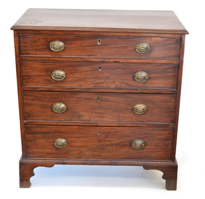 Lot George III Mahogany Chest of Drawers