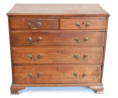 Lot 349 - George III Mahogany Chest of Drawers