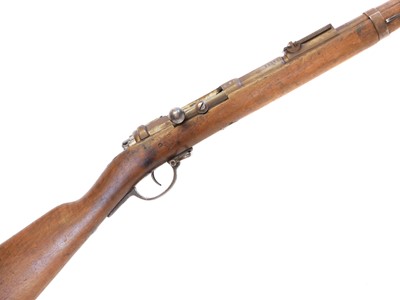 Lot Mauser 1871 11 x 60R bolt action rifle