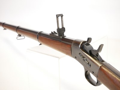 Lot 72 - Remington 1879 pattern Argentinian rolling block rifle