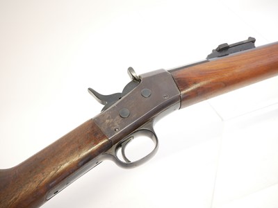 Lot 72 - Remington 1879 pattern Argentinian rolling block rifle