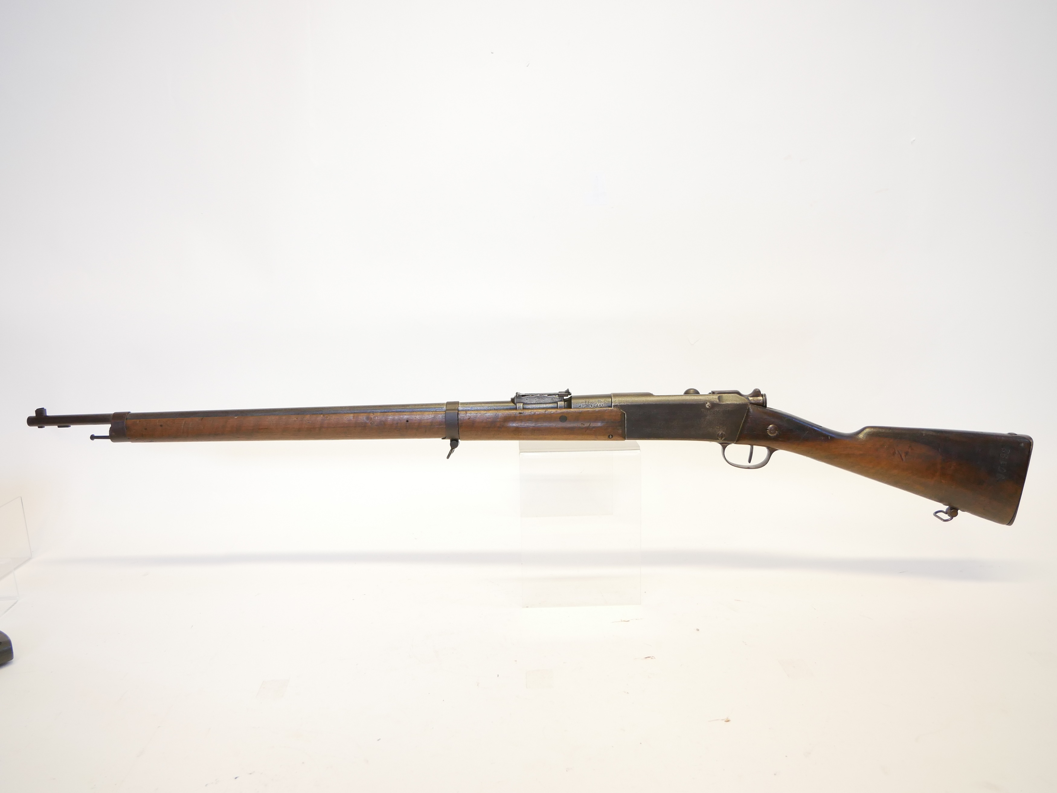 Lot 395 - Lebel M1886 / M93 bolt action 8mm rifle,