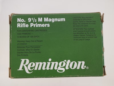 Lot 600 - 1000 Remington No.9 1/2 M Magnum rifle primers LICENCE REQUIRED