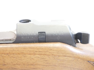 Lot 397 - Mauser M03 .243 bolt action rifle LICENCE REQUIRED