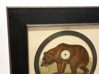 Lot 531 - Framed target