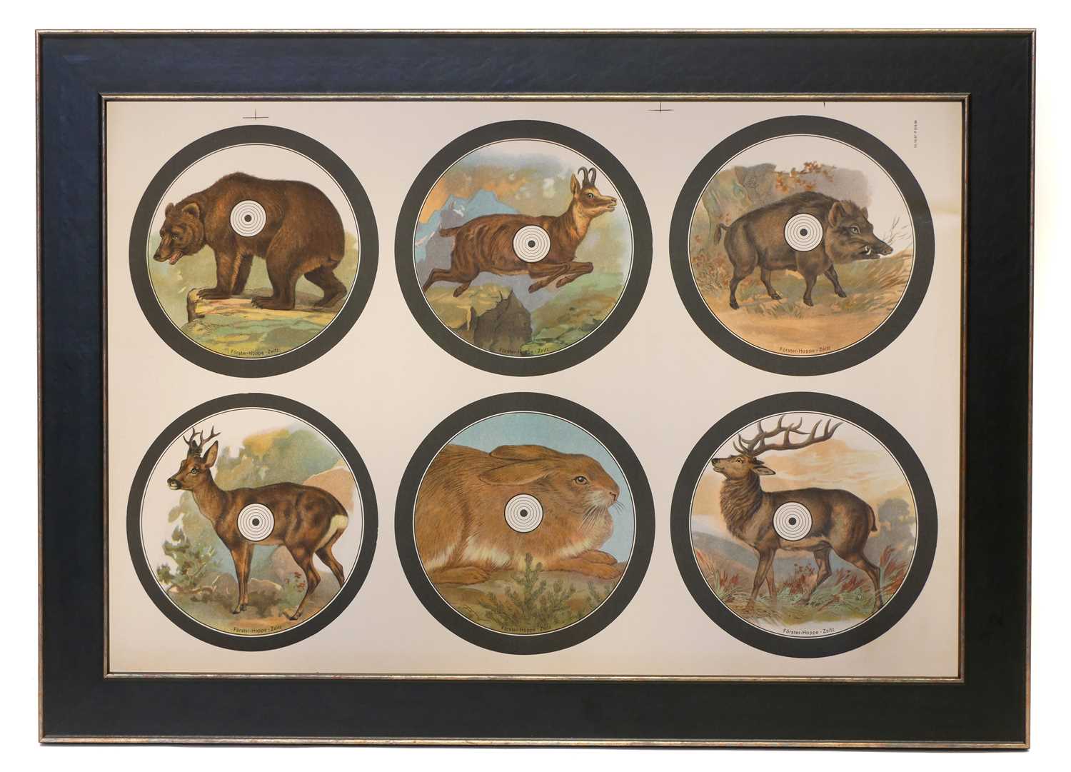 Lot 531 - Framed target
