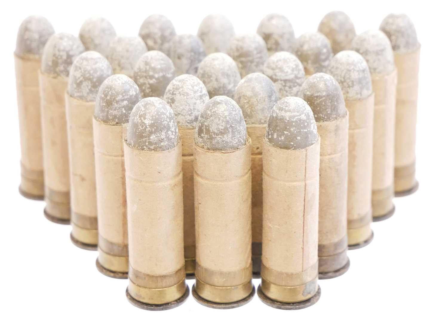 Lot 96 - Twenty five original rounds of .577 Snider ammunition. LICENCE REQUIRED