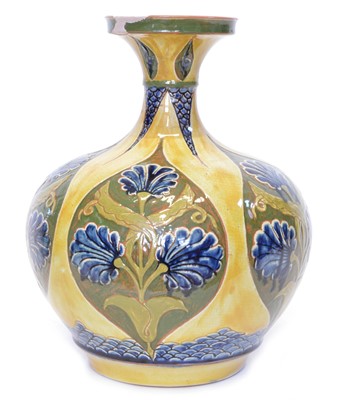 Lot 31 - Della Robbia Bottle Vase