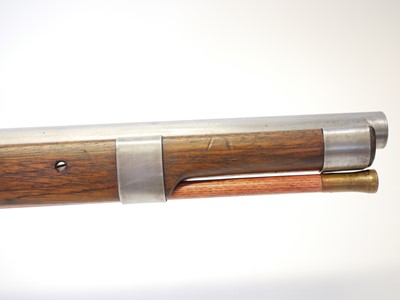 Lot 384 - Matchlock 20 bore musket by Gibbons 364 LICENCE REQUIRED