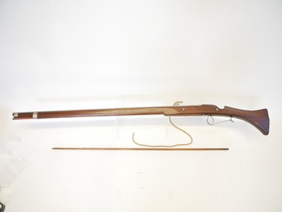 Lot 384 - Matchlock 20 bore musket by Gibbons 364 LICENCE REQUIRED