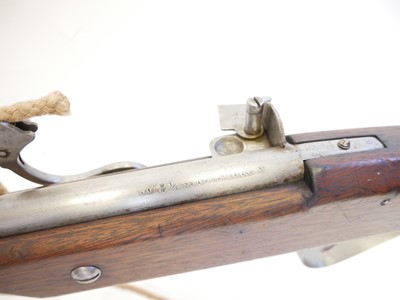 Lot 384 - Matchlock 20 bore musket by Gibbons 364 LICENCE REQUIRED