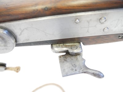 Lot 384 - Matchlock 20 bore musket by Gibbons 364 LICENCE REQUIRED