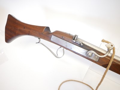 Lot 384 - Matchlock 20 bore musket by Gibbons 364 LICENCE REQUIRED