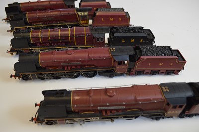 Lot 25 - Seven Hornby 00 gauge locomotives and tenders