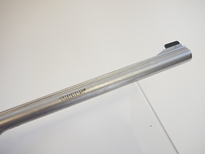 Lot 391 - Taurus .357 long barrel revolver LICENCE REQUIRED