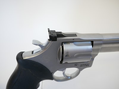 Lot 391 - Taurus .357 long barrel revolver LICENCE REQUIRED