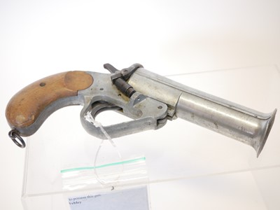Lot 49 - Deactivated British 1" flare pistol