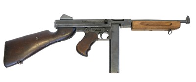Lot 104 - Deactivated Thompson M1A1 .45acp sub machine gun