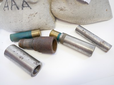 Lot 577 - 8 bore reloading components and tools