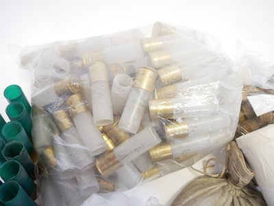 Lot 577 - 8 bore reloading components and tools