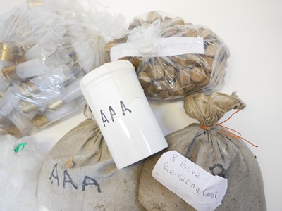 Lot 577 - 8 bore reloading components and tools