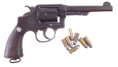 Lot 122 - Deactivated Smith and Wesson .38 Revolver US Property New Zealand Issue