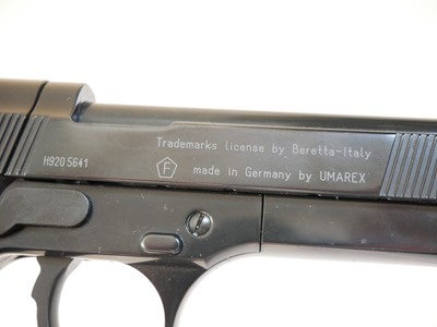 Lot 139 - Umarex Beretta 92 .177 air pistol