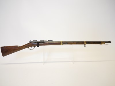 Lot 62 - French Gras rifle musketoon 11x59 calibre