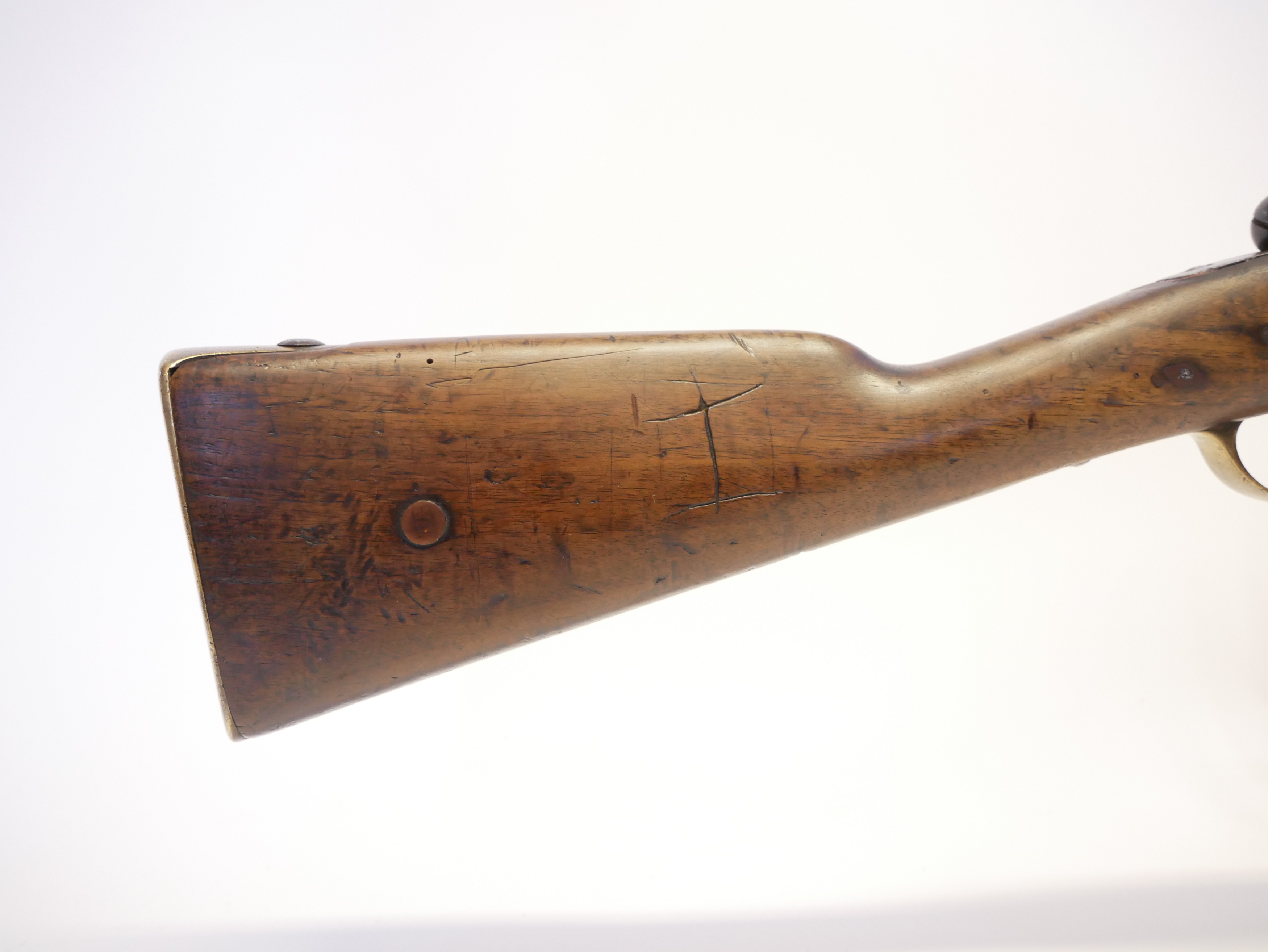 Lot 62 - French Gras rifle musketoon 11x59 calibre