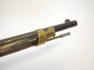 Lot 62 - French Gras rifle musketoon 11x59 calibre