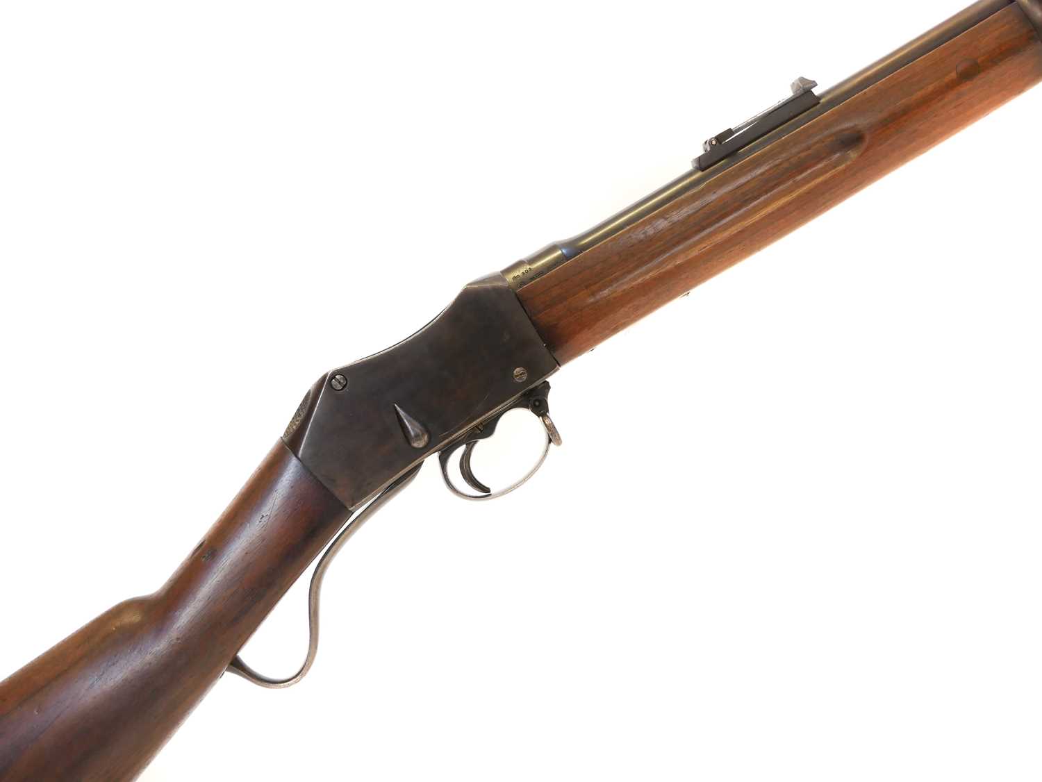 Lot 422 Greener .303 Martini Henry rifle LICENCE
