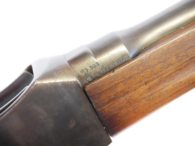 Lot 422 - Greener .303 Martini Henry rifle LICENCE REQUIRED