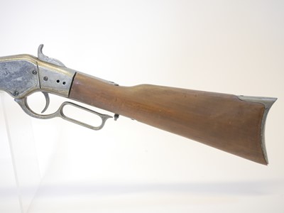 Lot 137 - Denix replica of a Winchester 1866 lever action saddle ring carbine