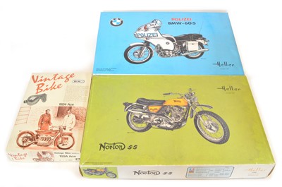 Lot 83 - Three Motorcycle Model Kits