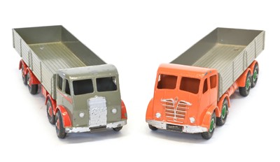 Lot 63 - Two Dinky Supertoys 501 Foden Diesel 8-Wheel Wagons