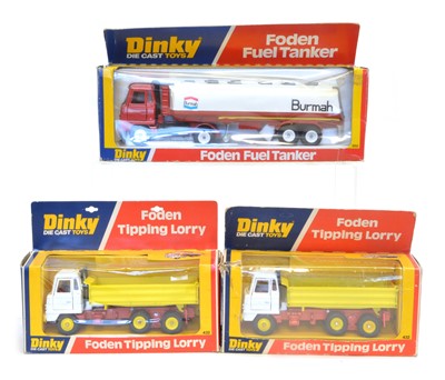 Lot 61 - Three boxed Dinky Foden Die Cast Toys