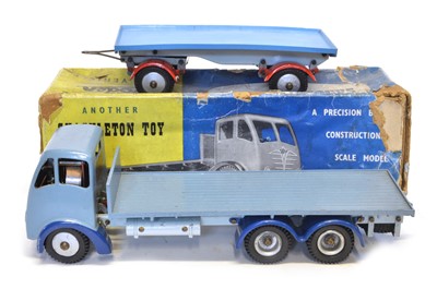 Lot 47 - Shackleton Foden Mechanical FG Vehicle Flat Bed Lorry & Dyson Trailer