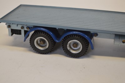 Lot 47 - Shackleton Foden Mechanical FG Vehicle Flat Bed Lorry & Dyson Trailer