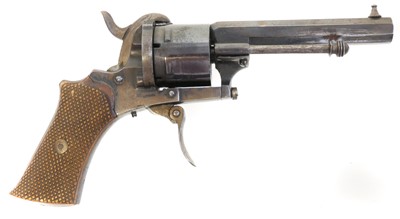 Lot 37 - Pinfire revolver