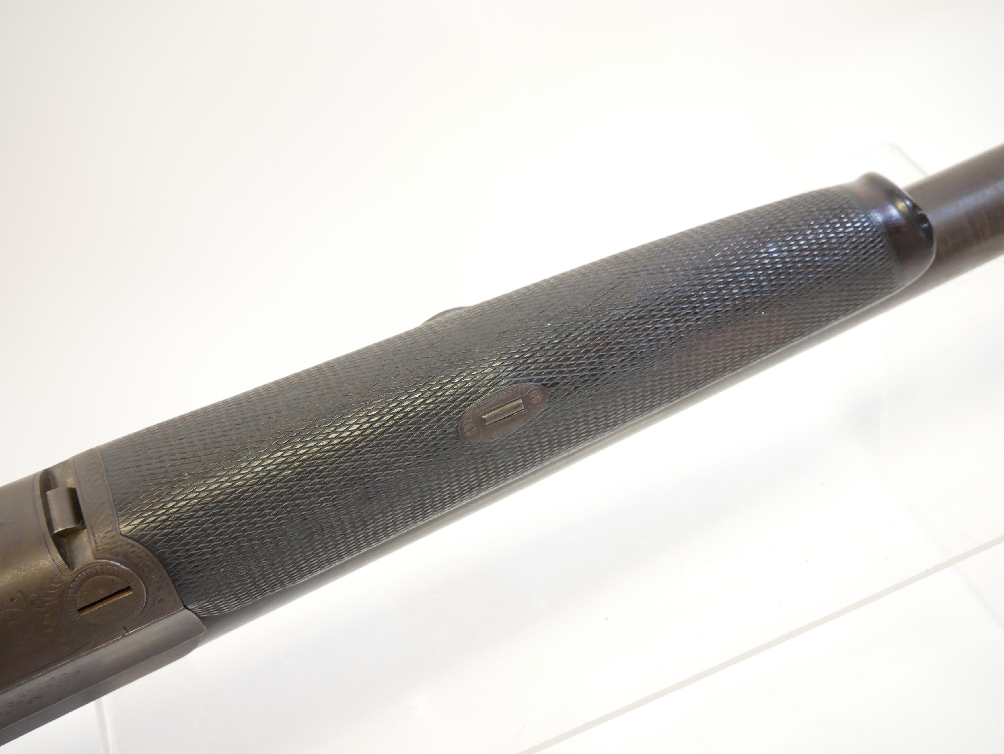 Lot 104 - Thomas Turner 8 bore single barrel shotgun