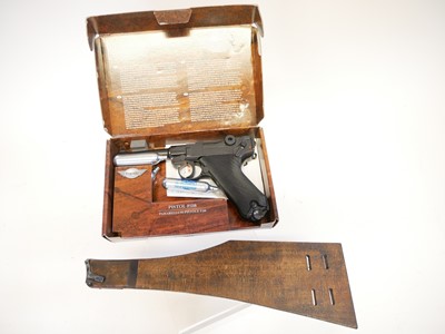 Lot 151 - Umarex Legends Luger P 08 Co2 .177 4,5mm BB air pistol