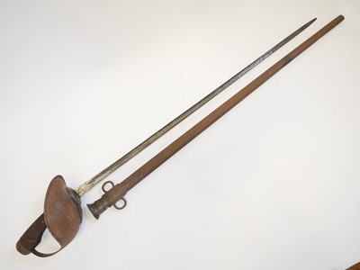 Lot 184 - Enfield 1908 pattern cavalry trooper sword