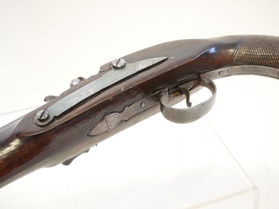 Lot 30 - Composed flintlock pistol